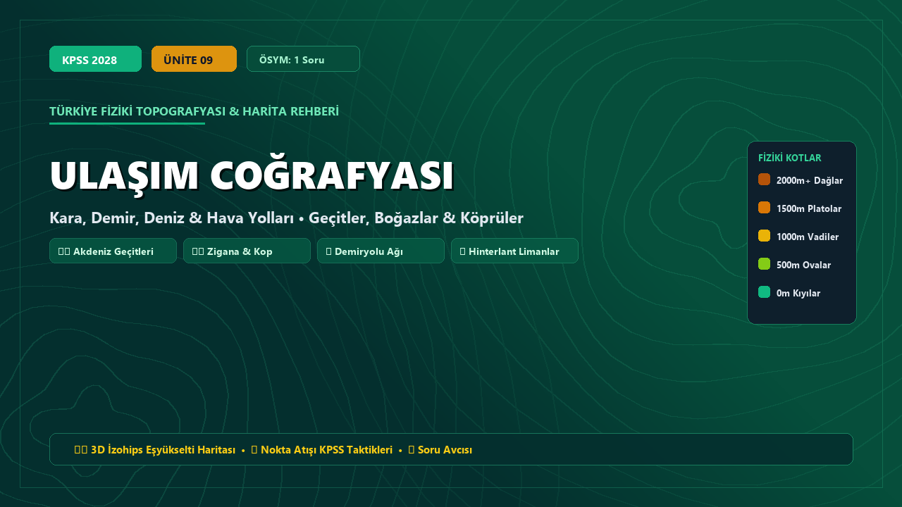Ulaşım Coğrafyası